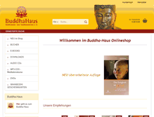 Tablet Screenshot of buddha-haus-shop.de